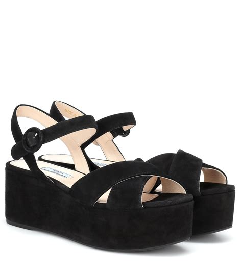 prada thong heel sandal|prada platform sandals outlet.